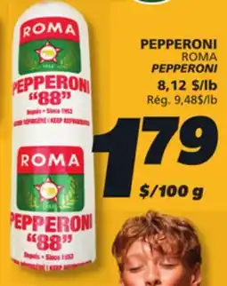 IGA ROMA PEPPERONI offer