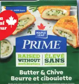 IGA MAPLE LEAF BREADED CHICKEN BREAST BITES offer