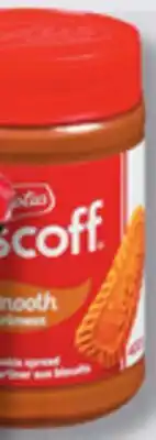 IGA LOTUS BISCOFF JAM, JELLY, MARMALADE, SPREAD WITH COOKIES OR SPREAD offer