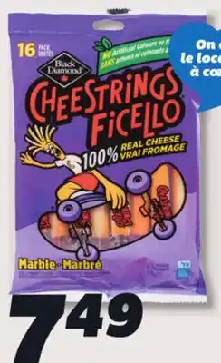 IGA BLACK DIAMOND CHEESE STICKS offer