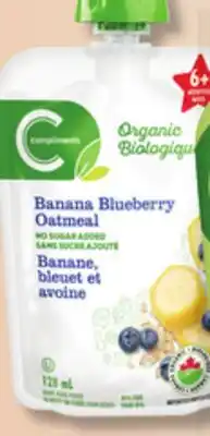 IGA NOURRITURE BIOLOGIQUE POUR BÉBÉS COMPLIMENTS offer
