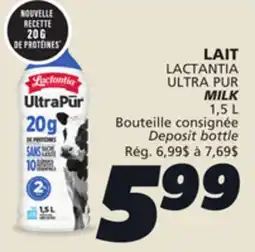 IGA LACTANTIA ULTRA PUR MILK offer
