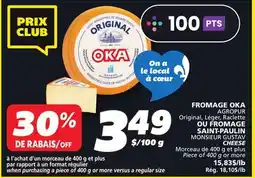 IGA MONSIEUR GUSTAV CHEESE offer