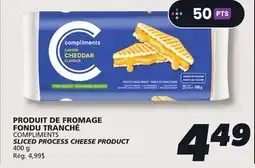 IGA COMPLIMENTS SLICED PROCESS CHEESE PRODUCT offer