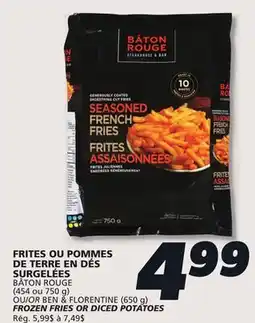 IGA BÂTON ROUGE FROZEN FRIES OR DICED POTATOES offer