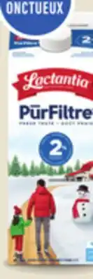 IGA LACTANTIA 35% M.G. (473 mL), 10% M.G., Sans gras (1 L) MILK OR CREAM offer