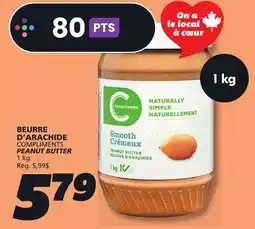 IGA COMPLIMENTS PEANUT BUTTER offer
