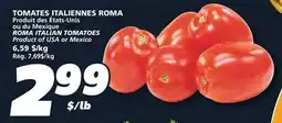 IGA ROMA ITALIAN TOMATOES offer