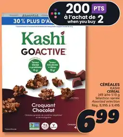IGA KASHI CEREAL offer