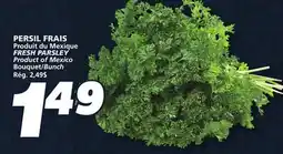 IGA FRESH PARSLEY offer