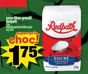 Super C Redpath sucre blanc granulé offer