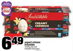 Super C Yogourt Crémeux Irrésistible offer