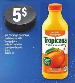 Maxi Tropicana Pure Premium orange juice offer