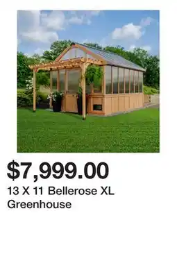Wayfair 13 X 11 Bellerose XL Greenhouse offer