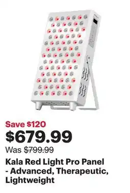 Best Buy Kala Red Light Pro Panel - Advanced, Therapeutic, Lightweight offer