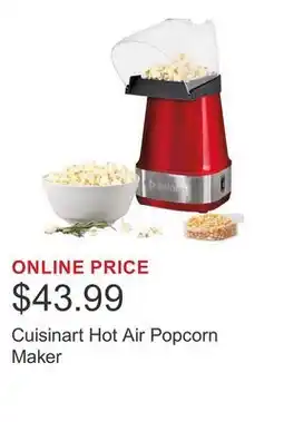 Costco Cuisinart Hot Air Popcorn Maker offer