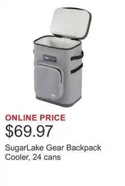Costco SugarLake Gear Backpack Cooler, 24 cans offer