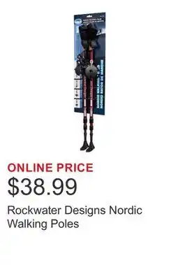 Costco Rockwater Designs Nordic Walking Poles offer