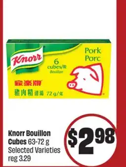 FreshCo Knorr Bouillon Cubes 63-72 g Select Varieties offer
