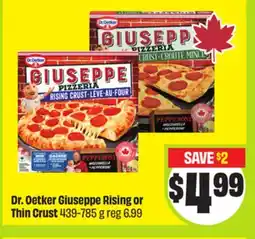FreshCo Dr. Oetker Giuseppe Rising Or Thin Crust offer