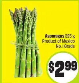 FreshCo Asparagus 325 g, Product of Mexico, No. I Grade offer