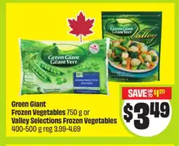 FreshCo Green Giant Frozen Vegetables 750 g Or Valley Selections Frozen Vegetables offer