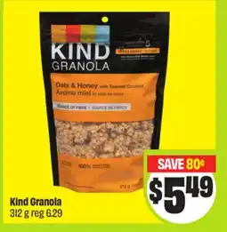 FreshCo Kind Granola offer