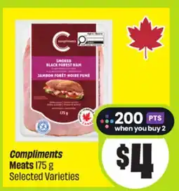 FreshCo Compliments Meats 175 g Selected Varieties offer