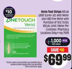 FreshCo Verio Test Strips offer