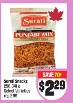 FreshCo Surati Snacks 250-341 g Select Varieties offer