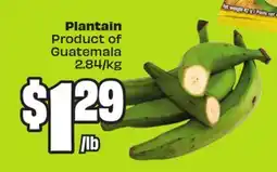 FreshCo Plantain Product of Guatemala offer
