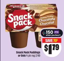 FreshCo Snack Pack Puddings or Gels offer