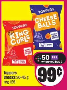 FreshCo Toppers Snacks offer