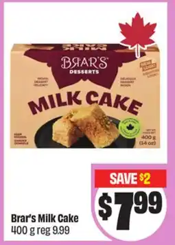 FreshCo Brar's Milk Cake offer