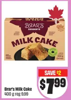 FreshCo Brar's Milk Cake offer