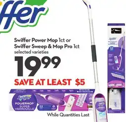 Longo's Power Mop 1ct or Sweep & Mop Pro 1ct offer