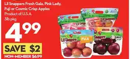 Longo's Fresh Gala, Pink Lady, Fuji or Cosmic Crisp Apples offer
