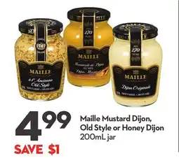 Longo's Mustard Dijon, Old Style or Honey Dijon offer