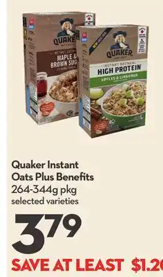 Longo's Instant Oats Plus Benefits offer