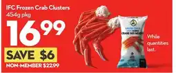 Longo's Frozen Crab Clusters offer