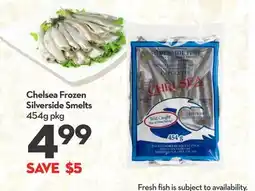 Longo's Frozen Silverside Smelts offer
