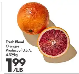 Longo's Fresh Blood Oranges offer