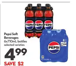 Longo's Soft Beverages offer