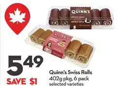 Longo's Swiss Rolls offer