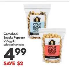 Longo's Snacks Popcorn offer