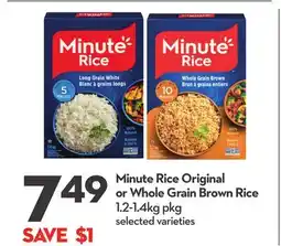 Longo's Original or Whole Grain Brown Rice offer