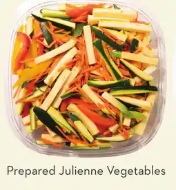 Longo's Prepared Julienne Vegetables offer