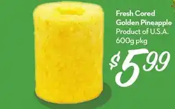 Longo's Fresh Cored Golden Pineapple offer
