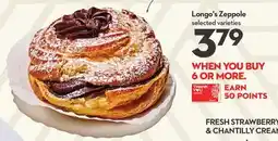 Longo's Zeppole offer