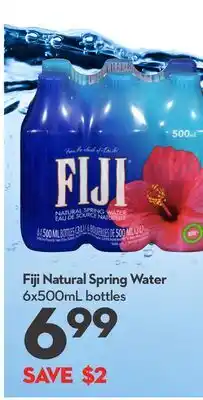 Longo's Natural Spring Water offer